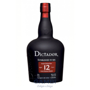 Dictador Colombian Aged Rum 12 Years Old 70 cl / Enoteca Gambi