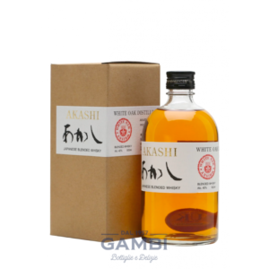 Akashi Japanese Blended Whisky White Oak Distillery Bottiglia da 50 cl / Enoteca Gambi