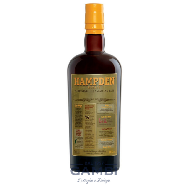 Hampden Estate Pure Single Jamaican Rum 70 cl / Enoteca Gambi
