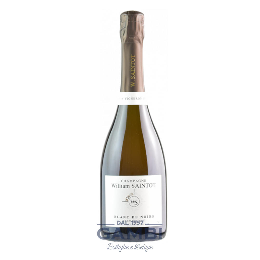Champagne Extra Brut Blancs de Noir 1er Cru William Saintot 75 cl / Enoteca Gambi
