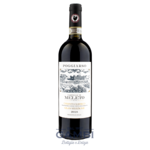 Chianti Classico Gran Selezione Poggiarso 2018 Castello di Meleto 75 cl / Enoteca Gambi