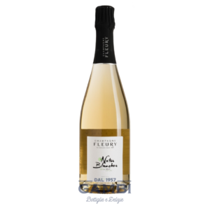 Champagne Brut Nature Blanc de Blancs Notes Blanches Fleury 75 cl / Enoteca Gambi