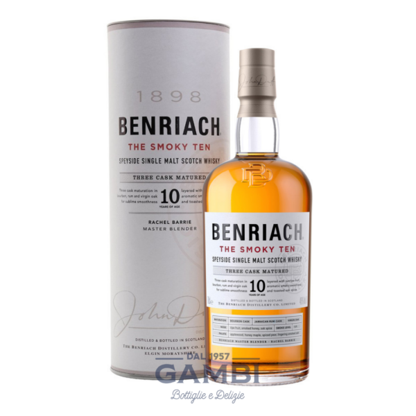 Whisky Single Malt The Smoky Ten Benriach 10 Years 70 cl / Enoteca Gambi