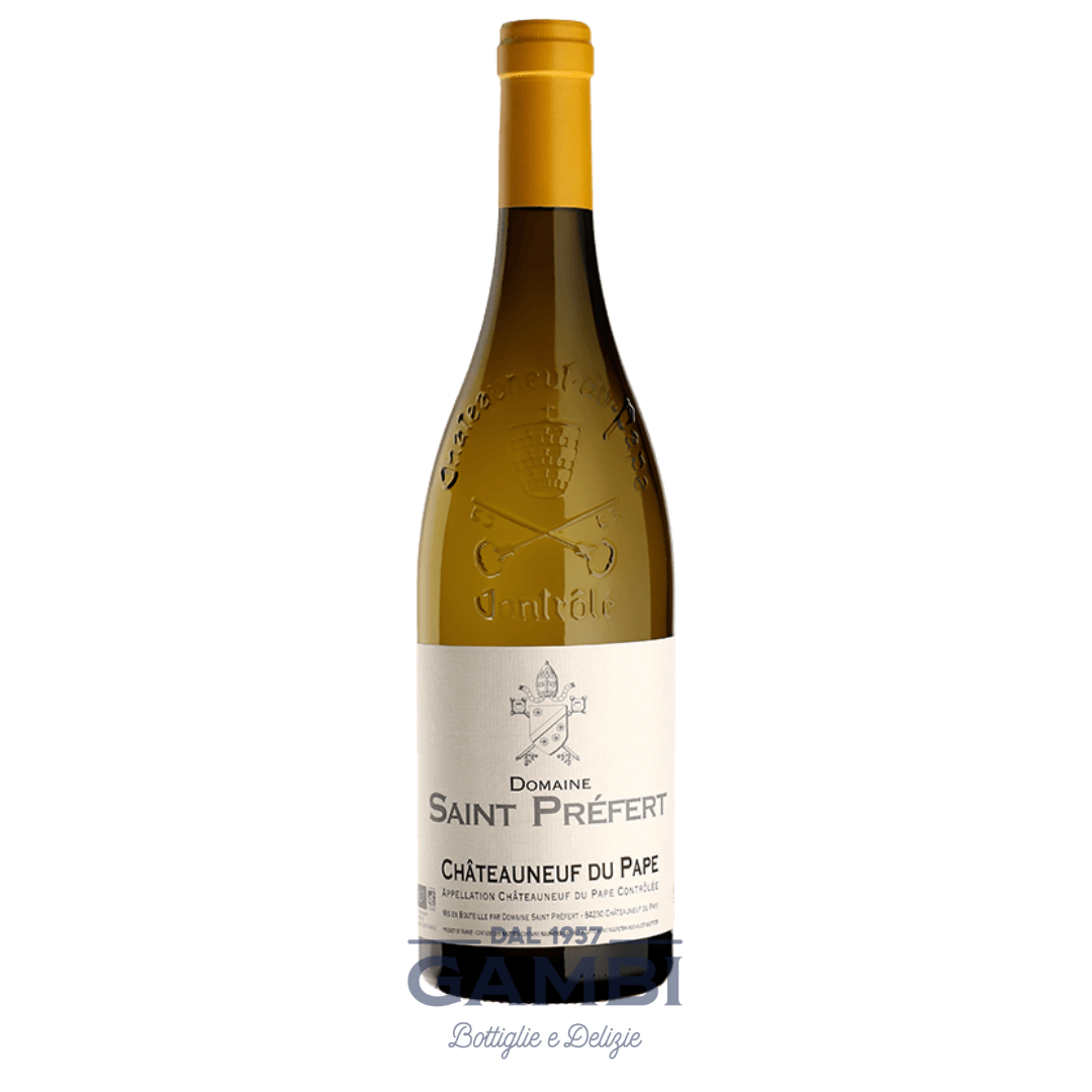 Châteauneuf-du-Pape Blanc 2019 Domaine Saint Préfert 75 cl / Enoteca Gambi