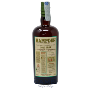 Hampden Estate LROCK 2010 Pure Single Jamaican Rum 70 cl / Enoteca Gambi