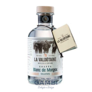La Valdotaine Grappa Blanc de Morgex Vellutata 50 cl / Enoteca Gambi