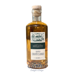 Grappa di Chianti Classico Riserva Barrique Castello di Meleto 50 cl / Enoteca Gambi