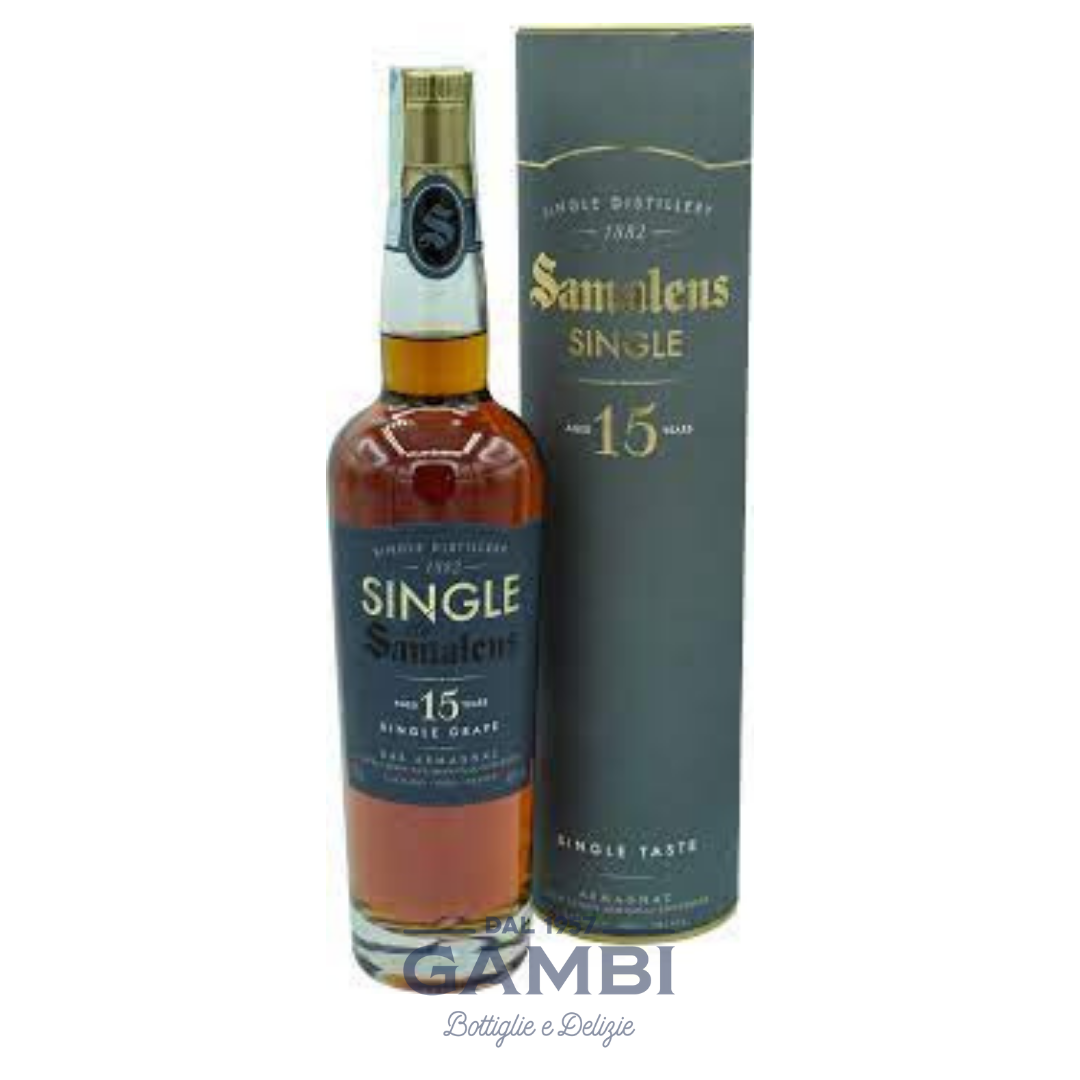 Bas Armagnac Single 15 Ans D’age Samalens 70 cl / Enoteca Gambi