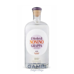 Grappa Monovitigno Merlot Nonino 50 cl / Enoteca Gambi