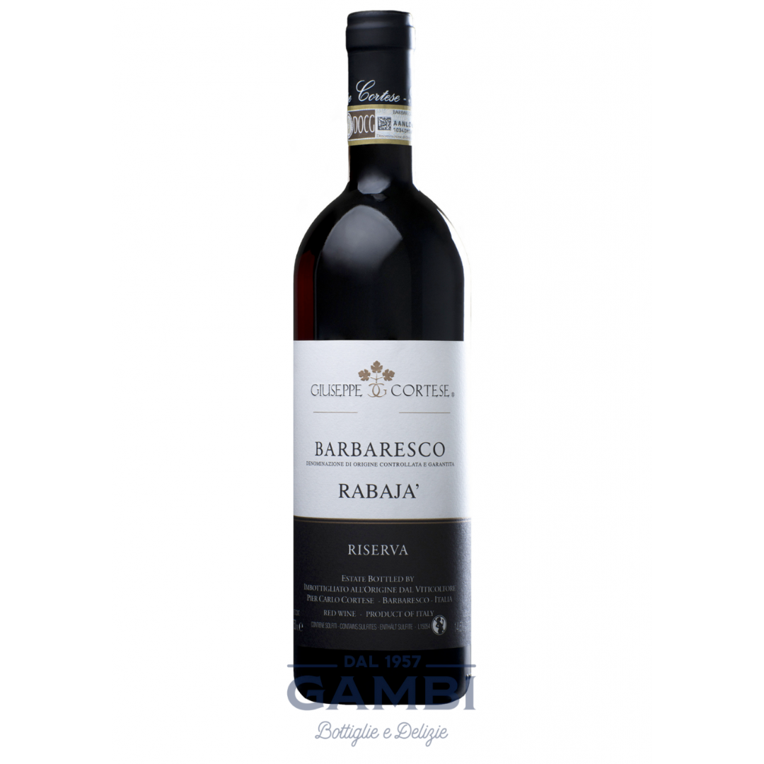Barbaresco Riserva Rabajà 2016 Giuseppe Cortese 75 cl / Enoteca Gambi