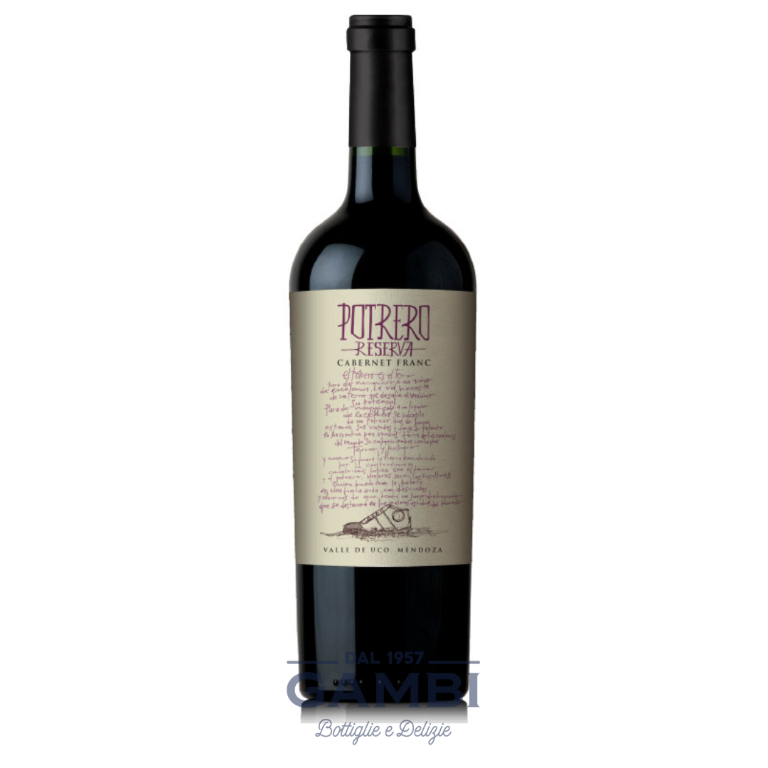 Cabernet Franc Reserva 2019 Vinos de Potrero 75 cl / Enoteca Gambi