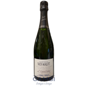 Champagne Brut L'Equilibre Sadi Malot 75 cl / Enoteca Gambi