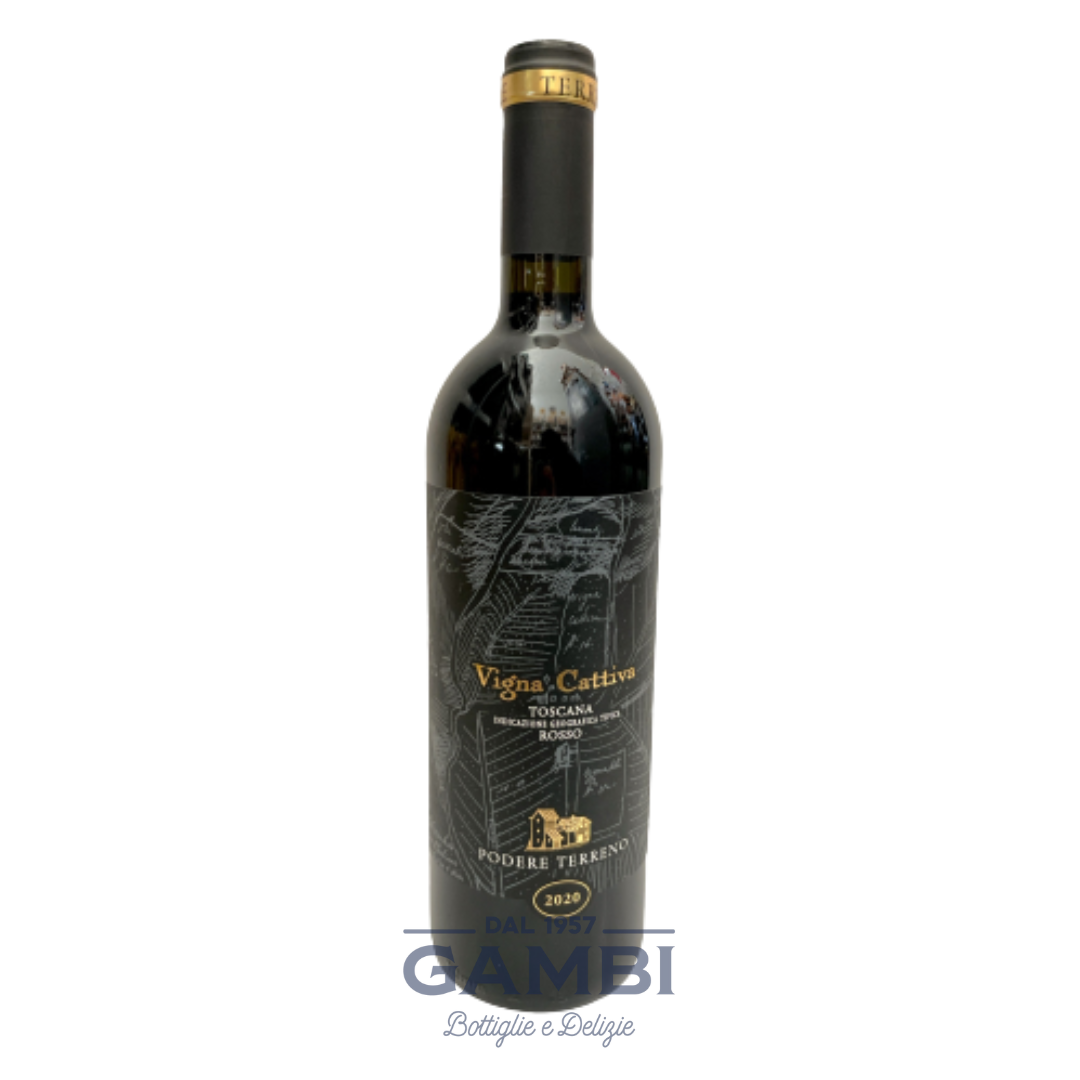 Toscana IGT Merlot Vigna Cattiva 2020 Podere Terreno 75 cl / Enoteca Gambi