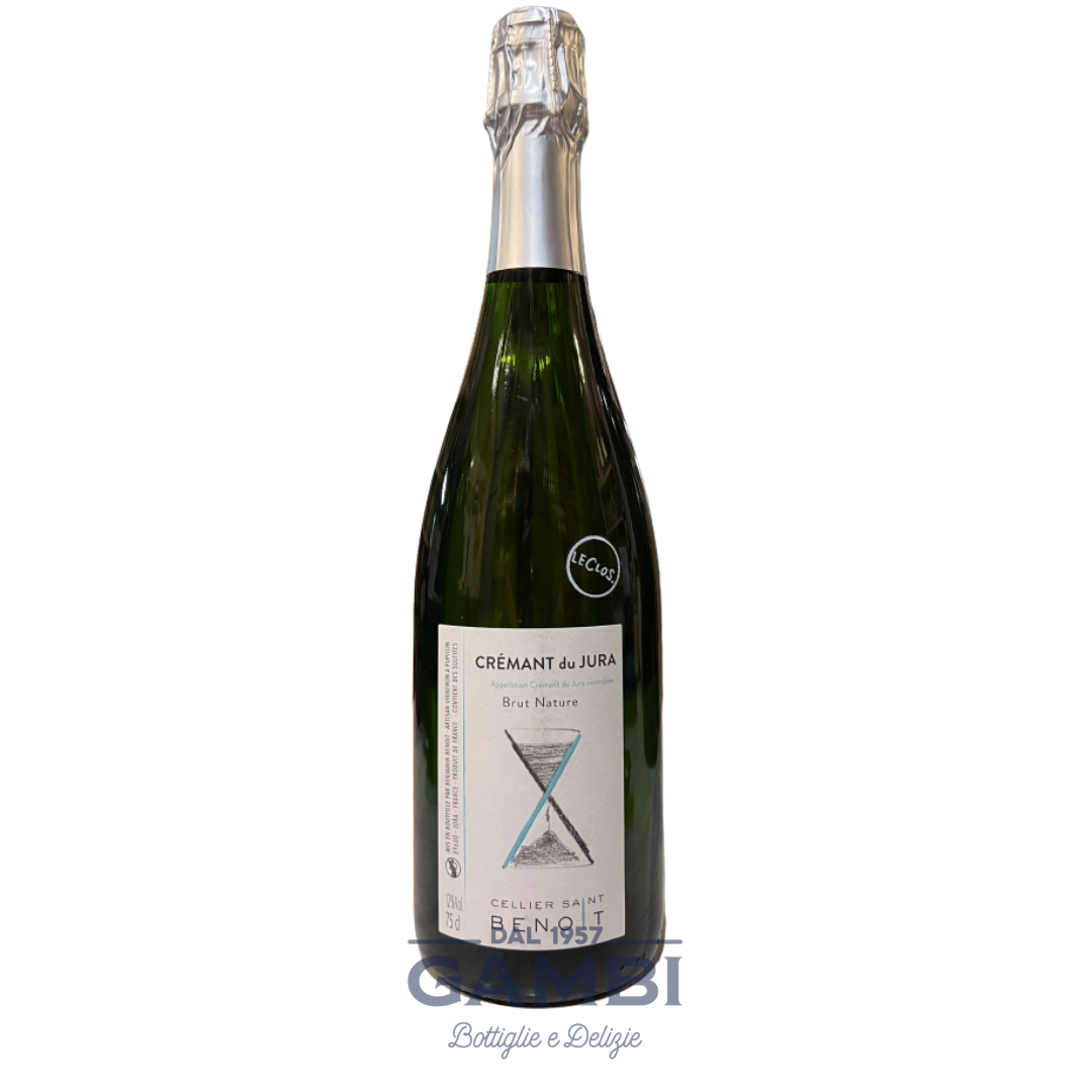 Cremant du Jura Brut Nature Cellier Saint Benoit 75 cl / Enoteca Gambi