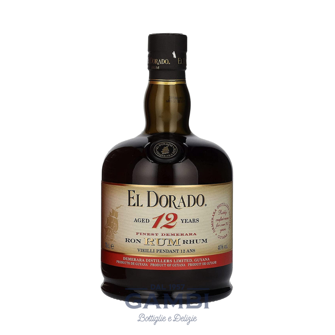 Rum Demerara El Dorado 12 Years Old 70 cl / Enoteca Gambi