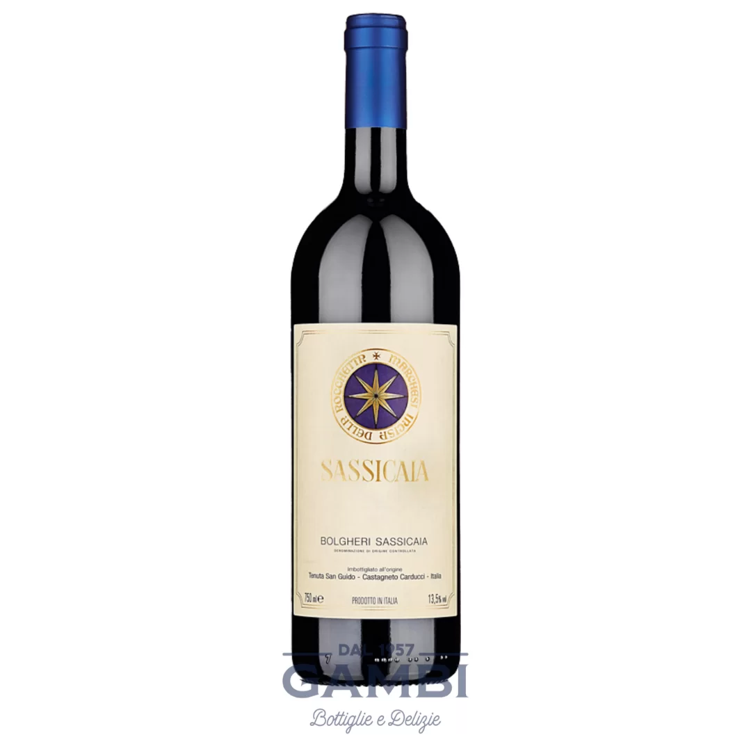 Bolgheri Sassicaia 2021 Tenuta San Guido 75 cl / Enoteca Gambi