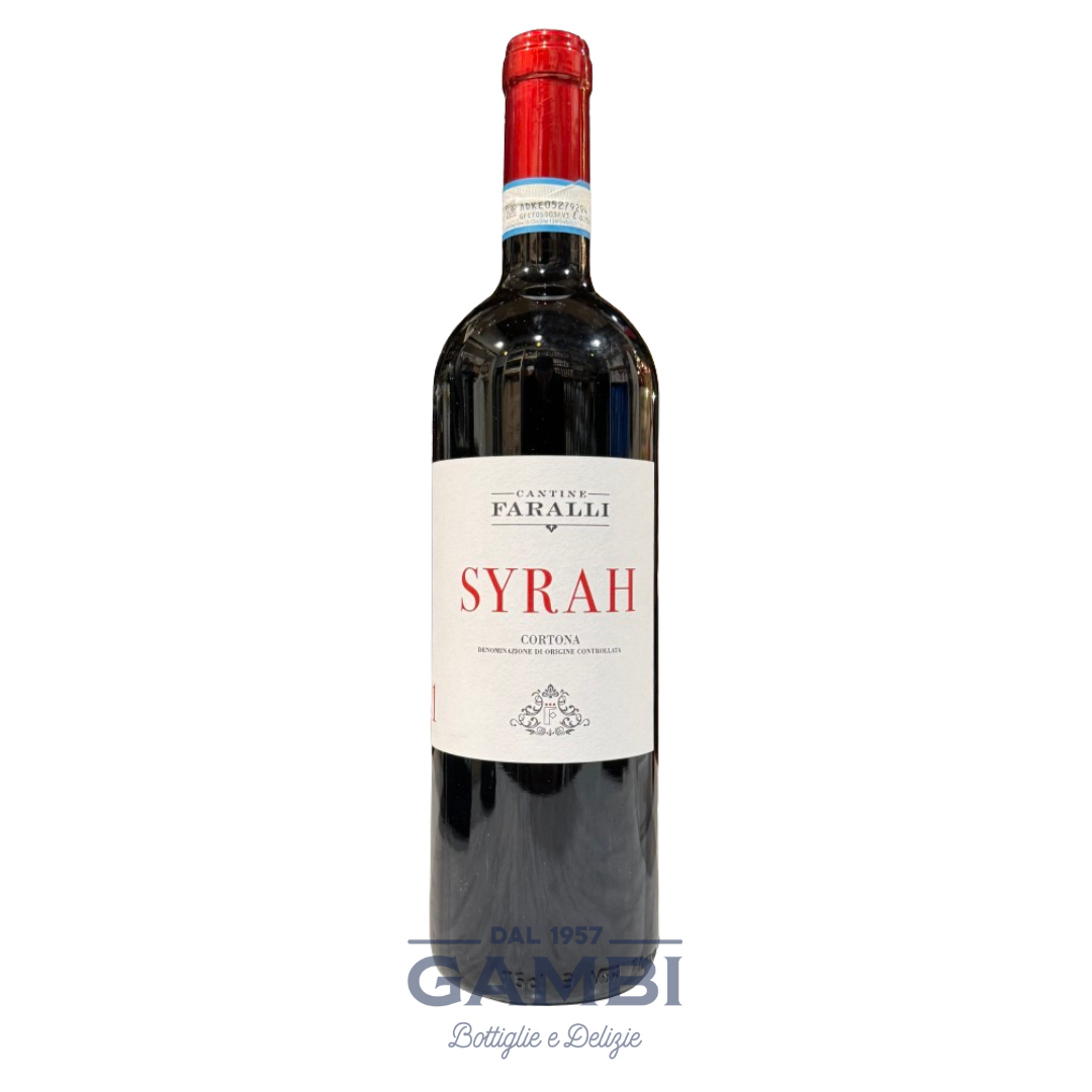 Cortona Syrah 2021 Cantine Faralli 75 cl / Enoteca Gambi