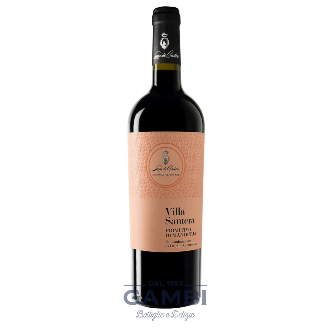 Primitivo di Manduria Villa Santera 2022 De Castris 75 cl / Enoteca Gambi
