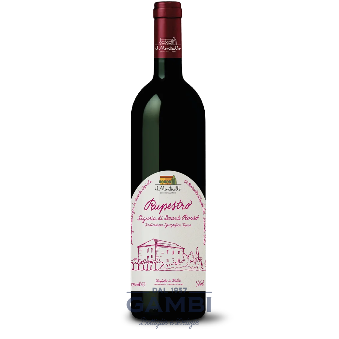 IGT Liguria di Levante Rosso Rupestro 2022 Il Monticello 75 cl / Enoteca Gambi