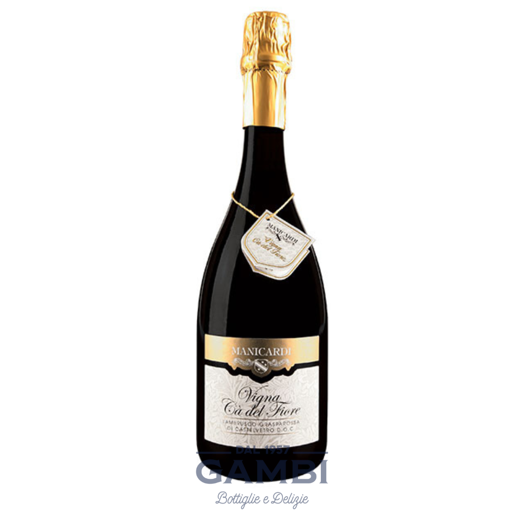 Lambrusco Grasparossa "Vigna Cà del Fiore" DOC Manicardi 75 cl / Enoteca Gambi