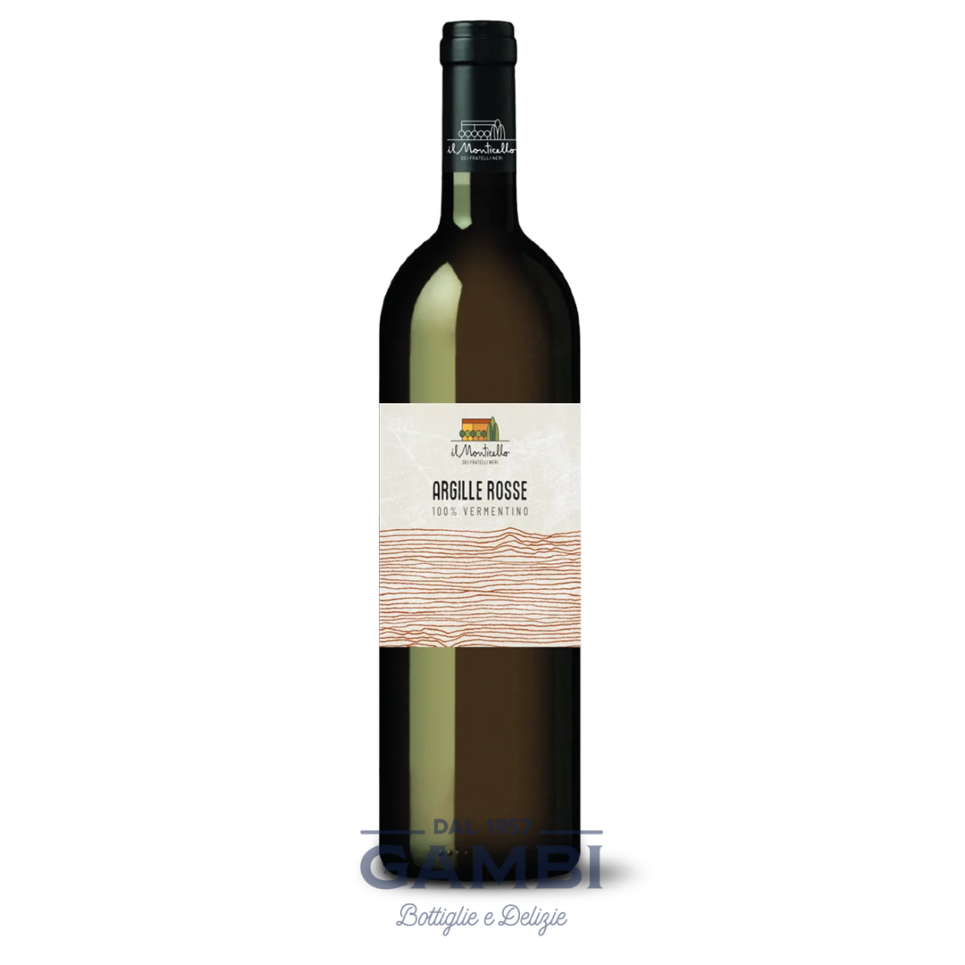 Vermentino Colli di Luni Argille Rosse 2022 Il Monticello 75 cl / Enoteca Gambi