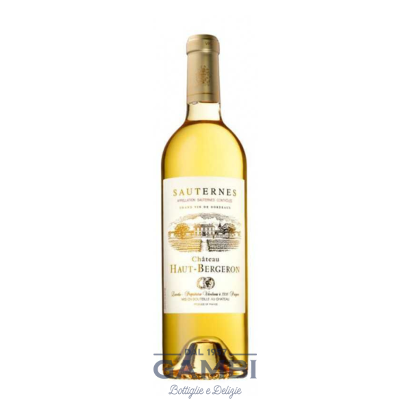 Sauternes 2020 Château Haut-Bergeron 37,5 cl / Enoteca Gambi